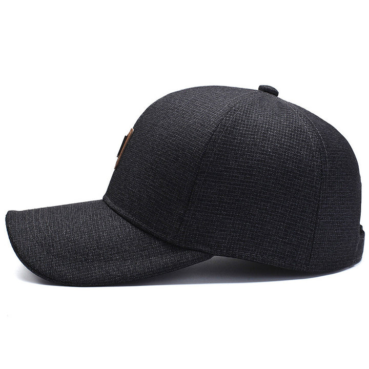 Herre Casual Teksturert Baseball Caps Skanto