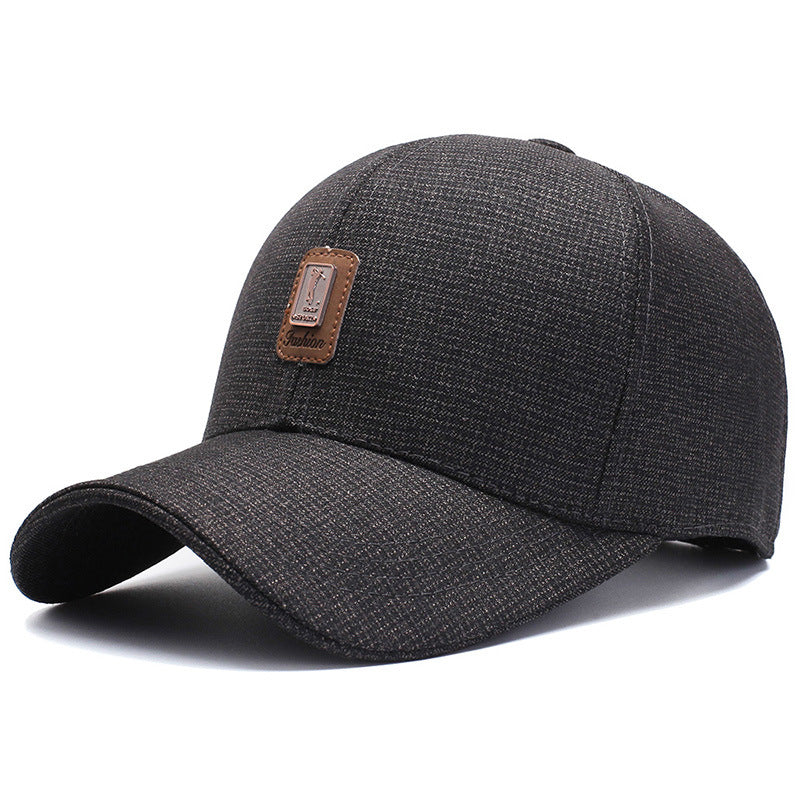 Herre Casual Teksturert Baseball Caps Skanto