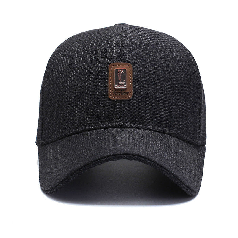 Herre Casual Teksturert Baseball Caps Skanto