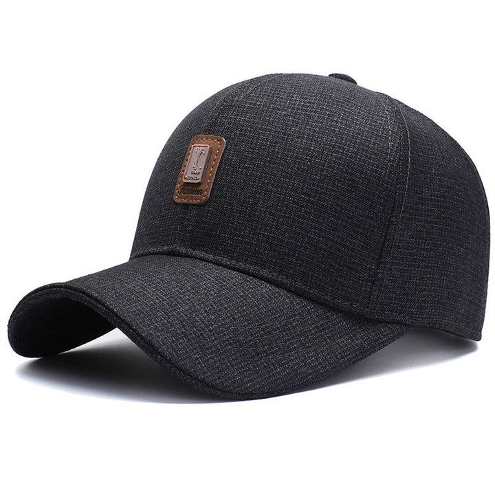 Herre Casual Teksturert Baseball Caps Skanto