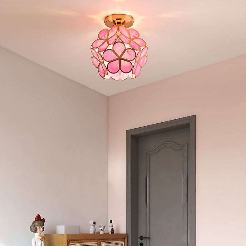 Skanto | Flowers Stil Glass Gang Taklampe