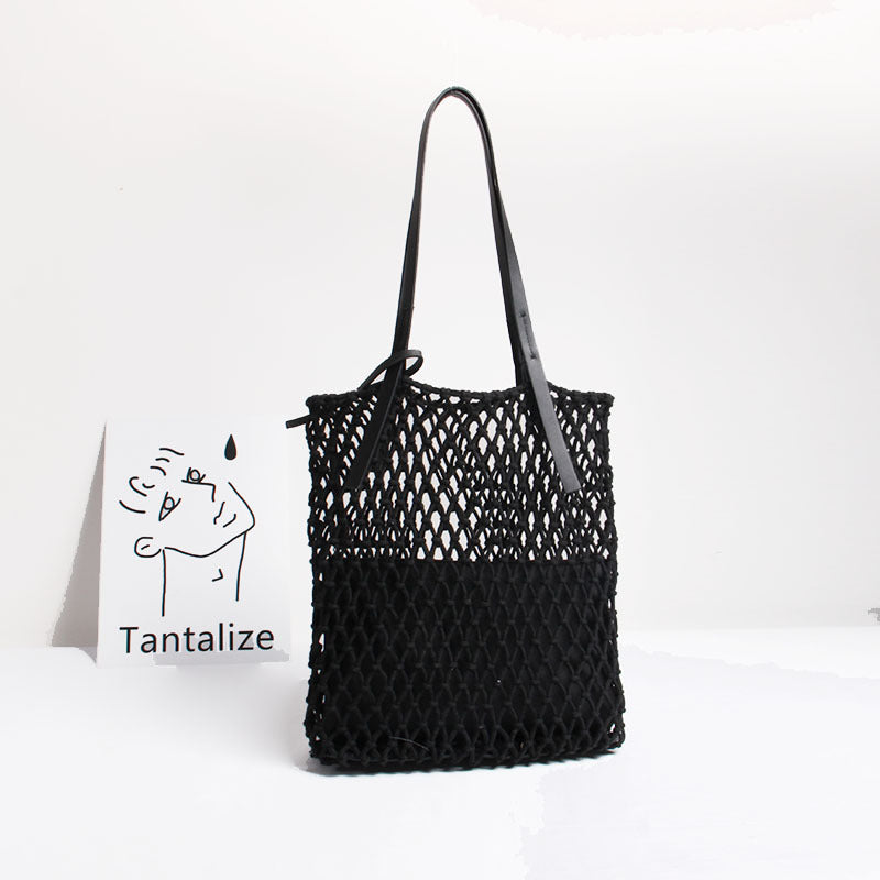 Handmade Macrame Tote Bag Skanto