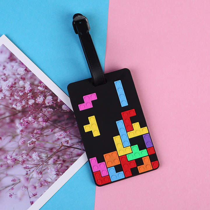Unisex Fun Dot Pattern Bagasje Tag Skanto