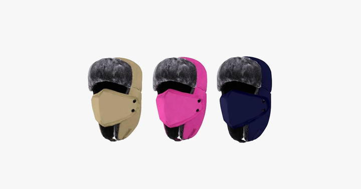Skanto | Unisex Kaldt Vær Heldekkende Vinter Trooper Hatt