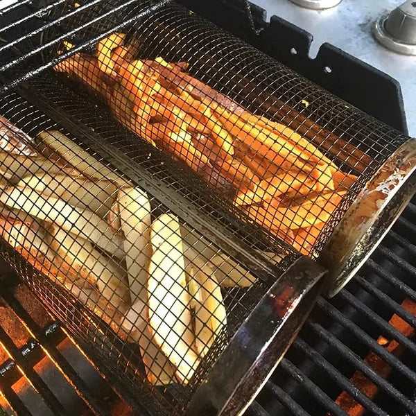 Norvo | Grill Spin - Rullbar Grillkurv (1+1 Gratis)