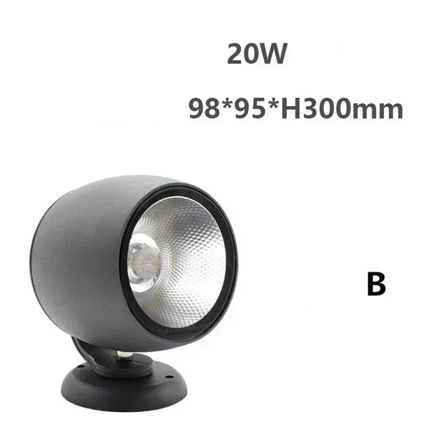 Effektiv LED hage lampe for stilfull utendørs belysning | Skanto