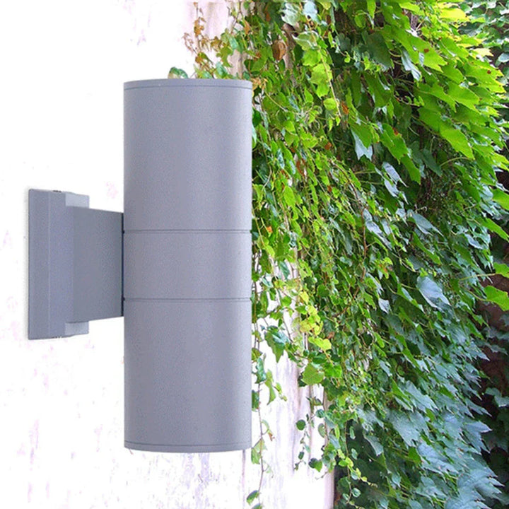 Aluminiums utendørs vegglampe med LED - Moderne belysning for hage og terrasse | Skanto