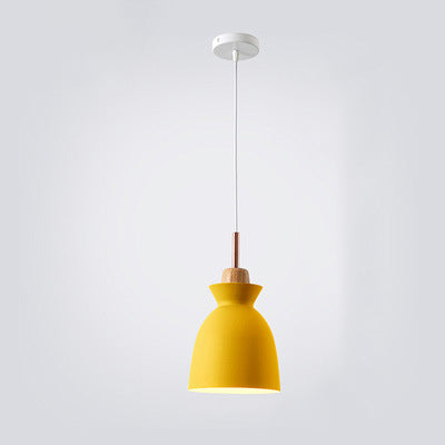 Skanto | AuroraLite Nordic Pendant Lamp | Metal Design | 1-Light | Modern Color Options