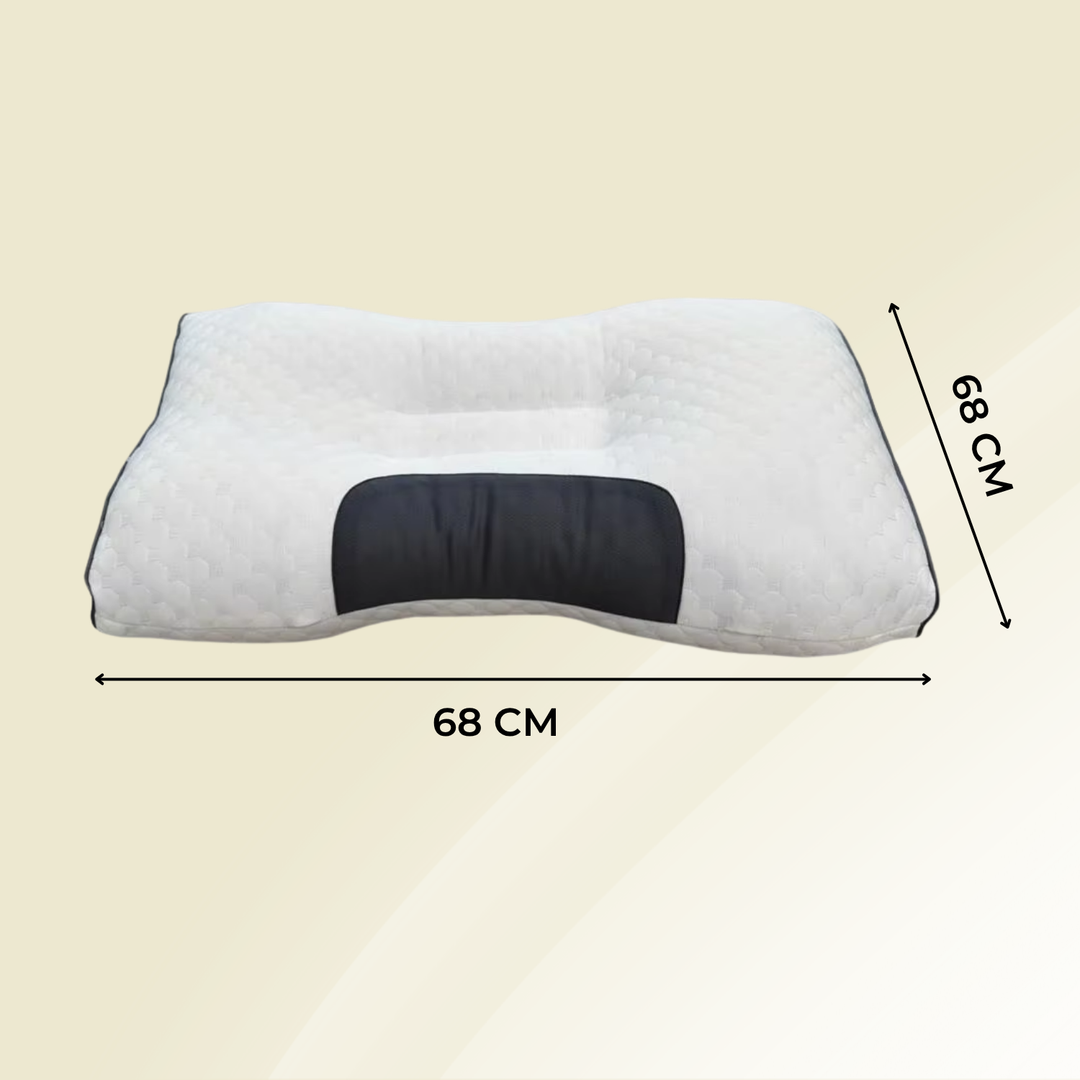 Skanto | Ergonomisk Nakkepute Minne Skum Pustende Kontur