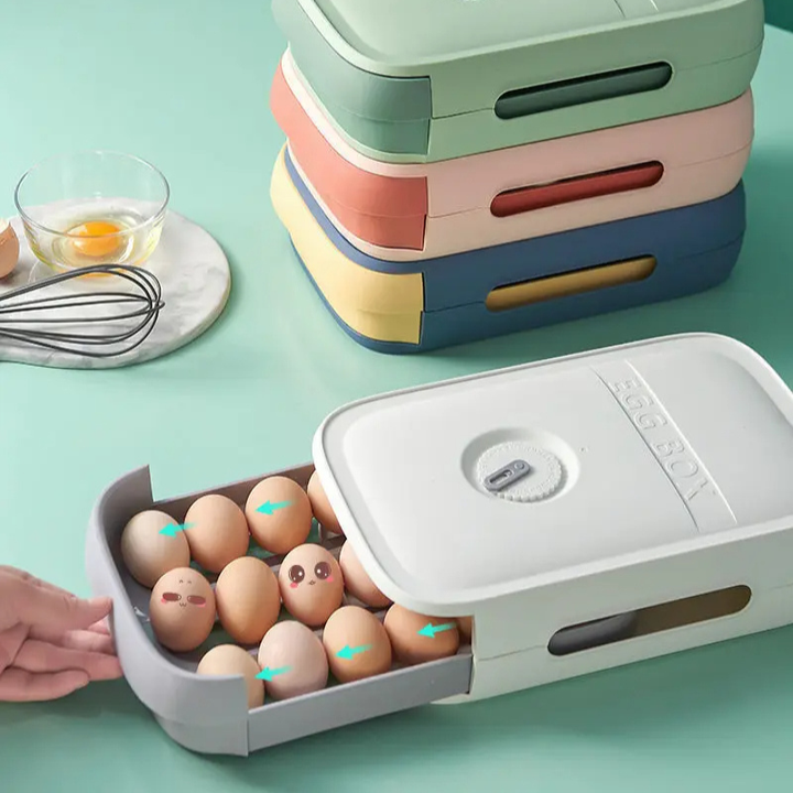Skanto | FridgeNest Egg Drawer – Organisering & Friskhet for 20 Egg
