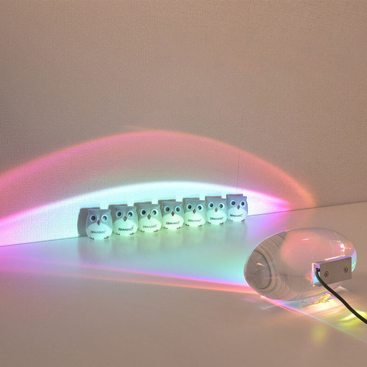 Skanto | Kreativ Krystallprojeksjon Engel Øyne LED Bordlampe