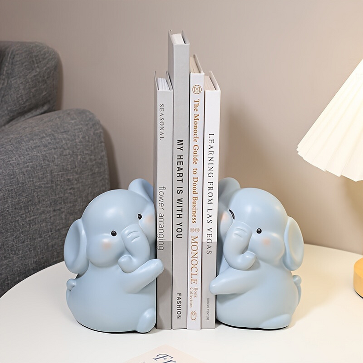 AnimalDecor – Lekne Bokstøtter med Dyremotiver Skanto