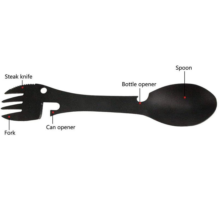 Trek Tool - 5 i 1 Taktisk Spork | Skanto