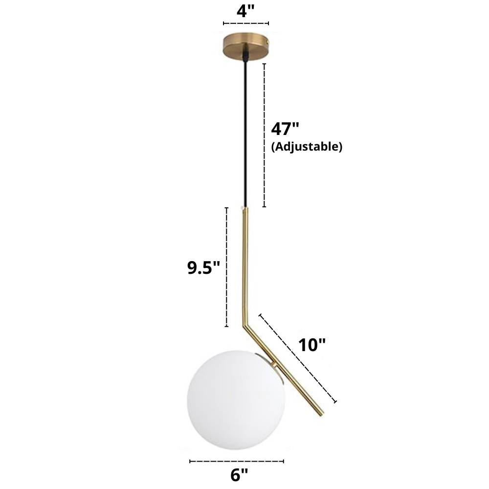 Nordic Glass Pendant Lamps | Skanto