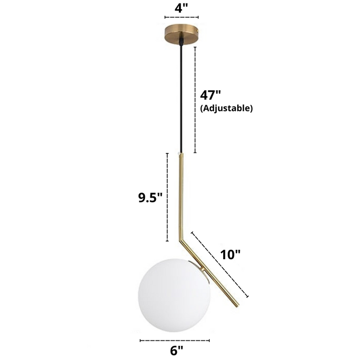 Nordic Glass Pendant Lamps | Skanto