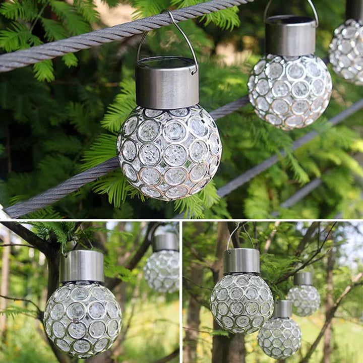 Skanto | Solfylt hengende lantern ute vanntett sollamper