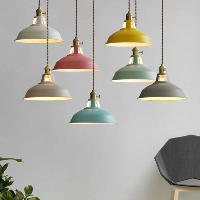 Industriell Retro Pendellampe - IronGlow | Skanto