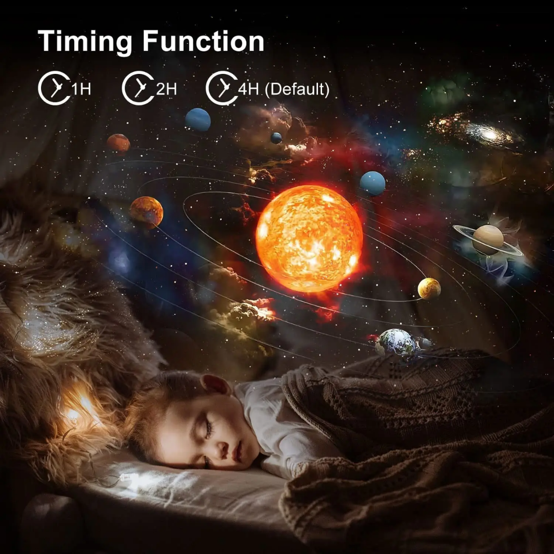 Skanto | Celestial Dreams: 360° Planetarium Galakseprosjektor - Full rom dekning
