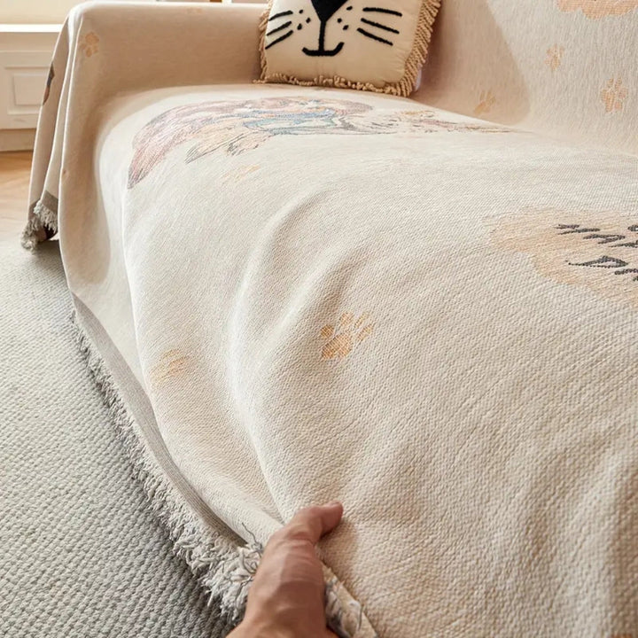 Skanto | Amara Floral Reversibel Sofa Deksel