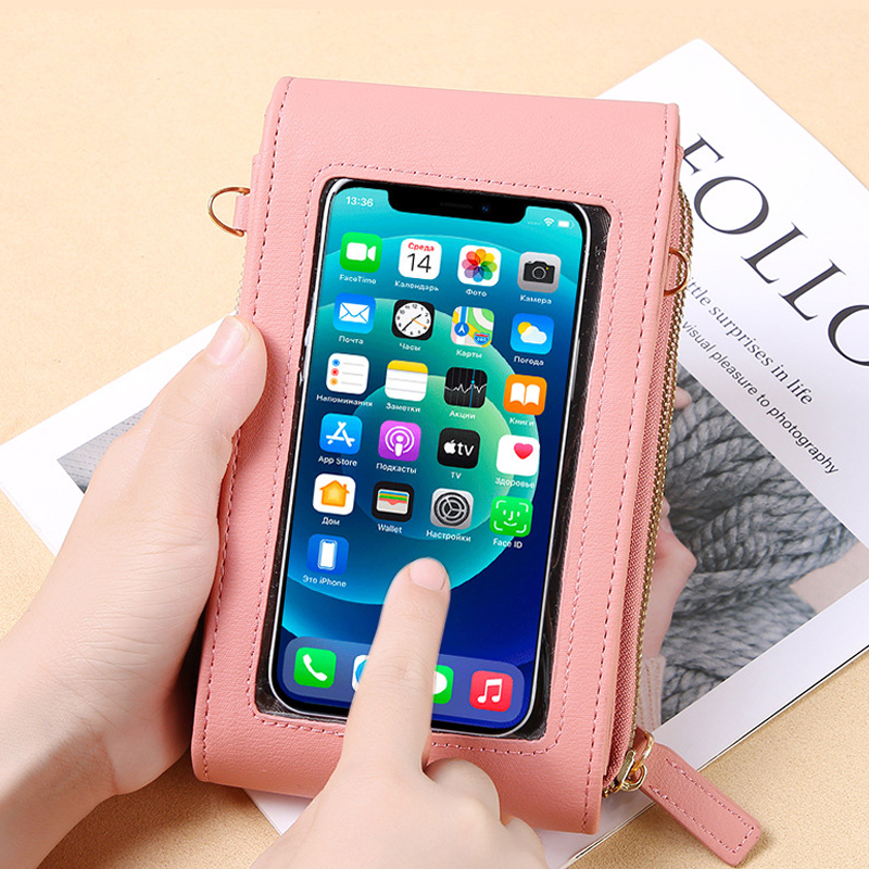 Skanto | Stor kapasitet elegant skulderveske med berøringsskjerm for telefoner