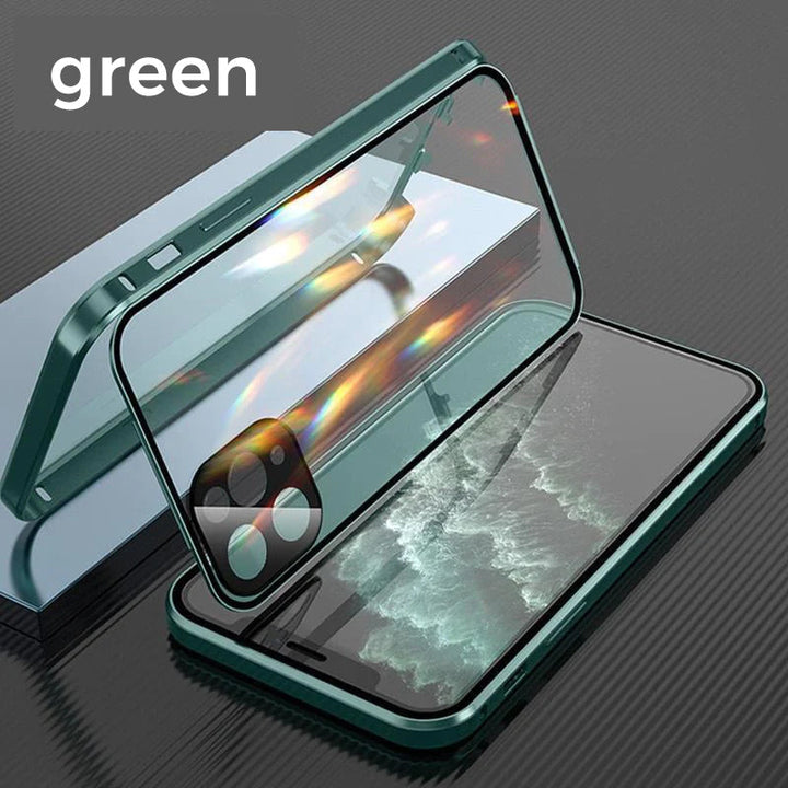 Skanto | Anti-Snooping Herdet Glasset Etui for iphone