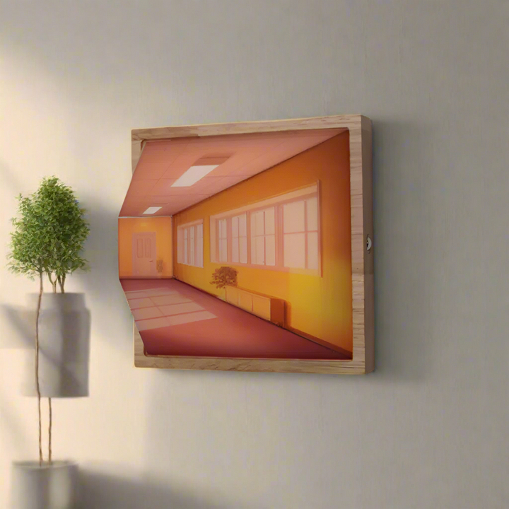 3D-Naked Eye Vision Vegglampe | Fantastisk Vegg Ambiance | Skanto