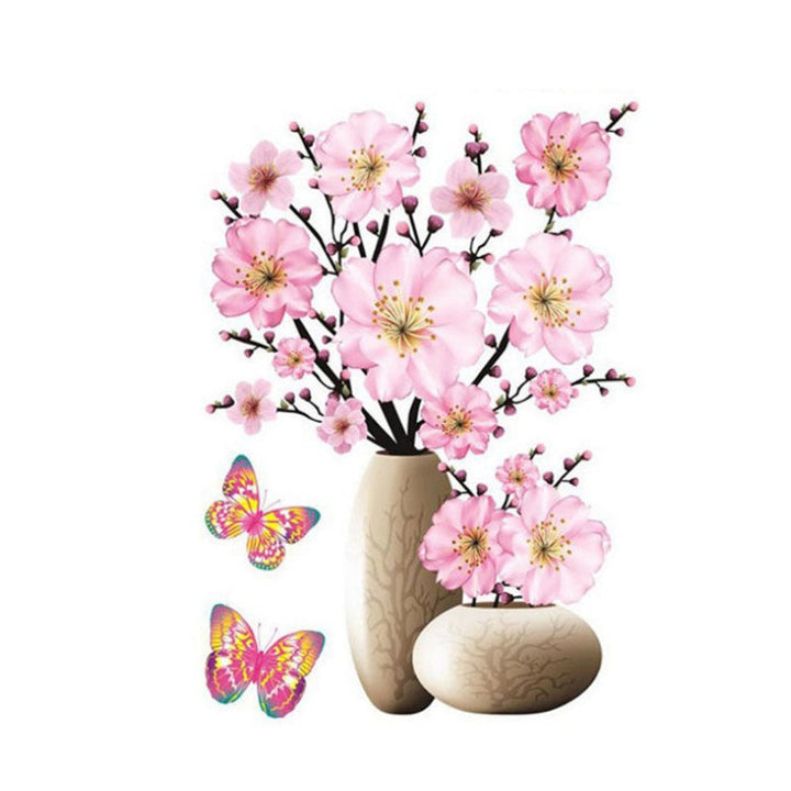 DIY Plantevase 3D Stereo Klistremerker Selvklebende | Skanto