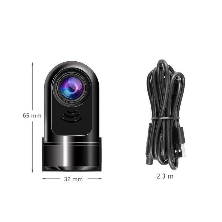 Skanto | 1080P HD Mini ADAS Dashcam med 360° roterende funksjon