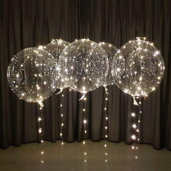 GlowBalloons - LED Ballonger med Fe Lys Skanto