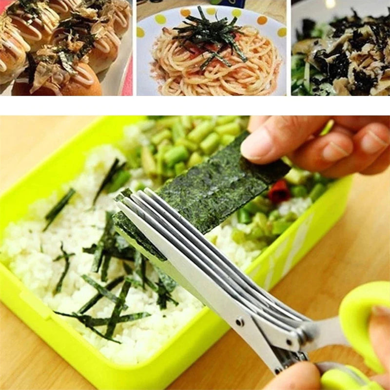 5-Layer Stainless Steel Multi-functional Kitchen Shears | Skanto