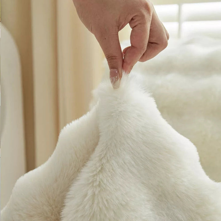 Skanto | Faux Fur Recliner Sofa Cover