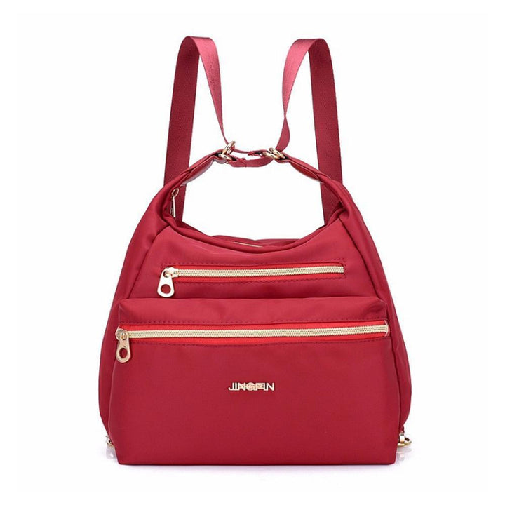 Bag med doble glidelåser, ryggsekk, håndveske og crossbody-veske | Skanto