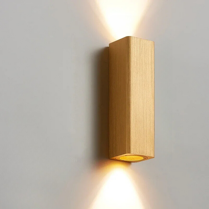 LumiGlow - Stillegående LED Vegglampe med Varme og Kjølige Lys | Skanto