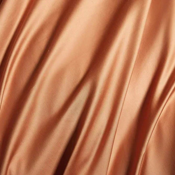 Skanto | Luksus Satin Kattong Dynetrekk Sett for Soverom