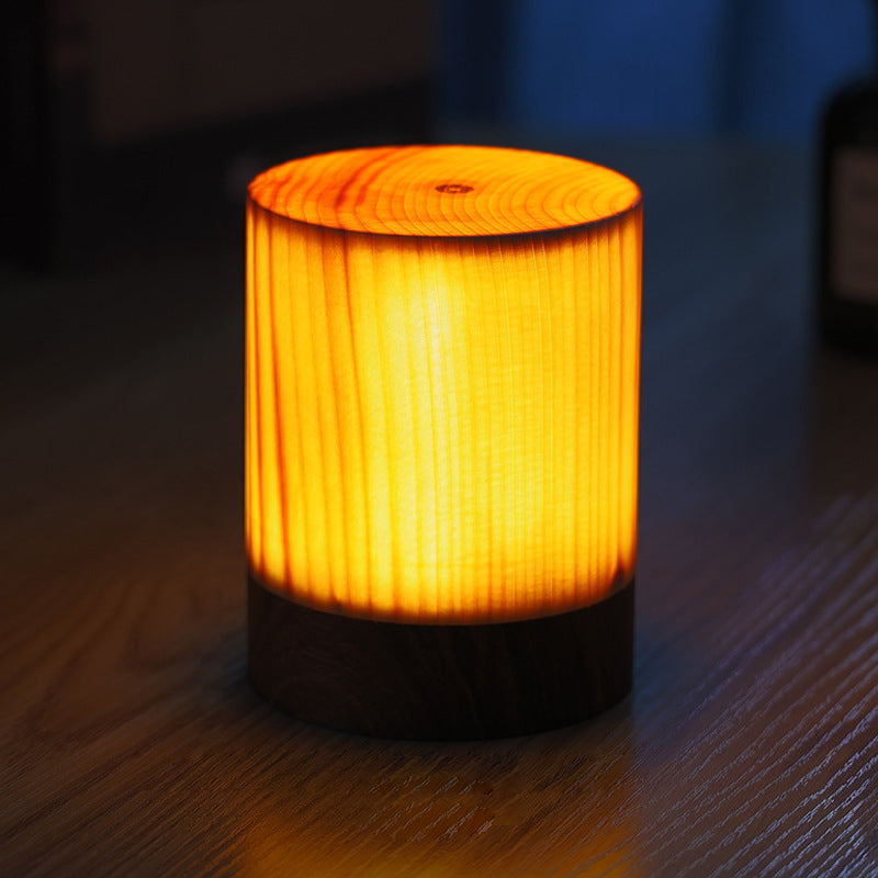 Skanto | LumiWood – LED bordlampe med batteri og berøringskontroll