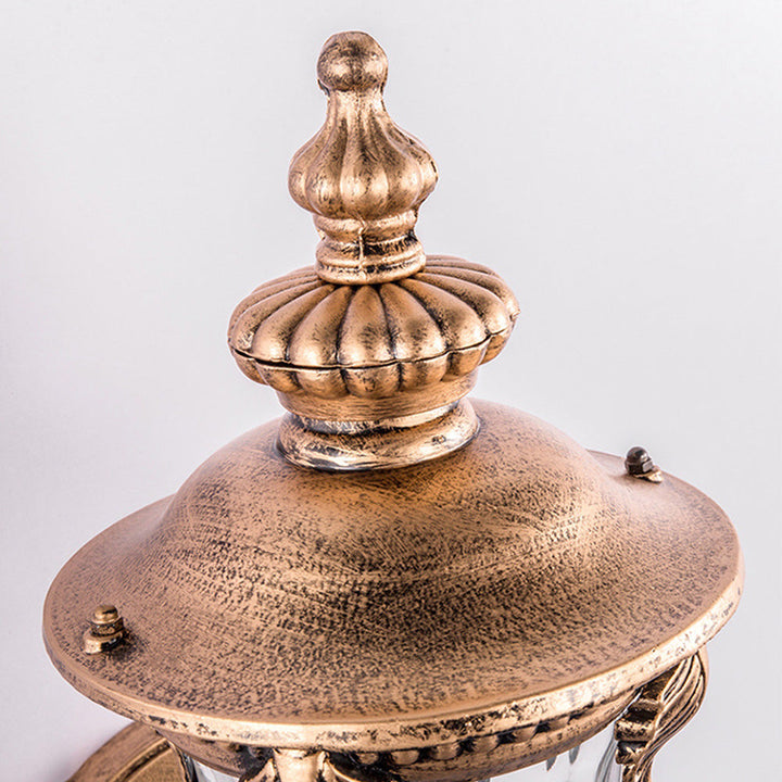 Skanto | Utendørs Vintage Glass Vegg Lantern Lys