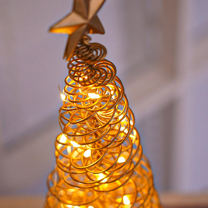 Skanto | Bordlampe med LED-lamper og metalltre