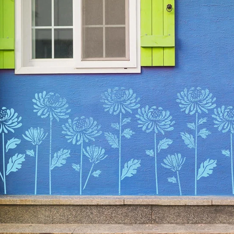 Skanto | 🔥DIY Dekorasjon🌻 - Hagegjerde Stort Blomster Tegning Maler