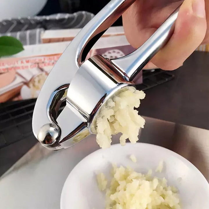 Rustfritt Stål Hvitløkspresse | Skanto