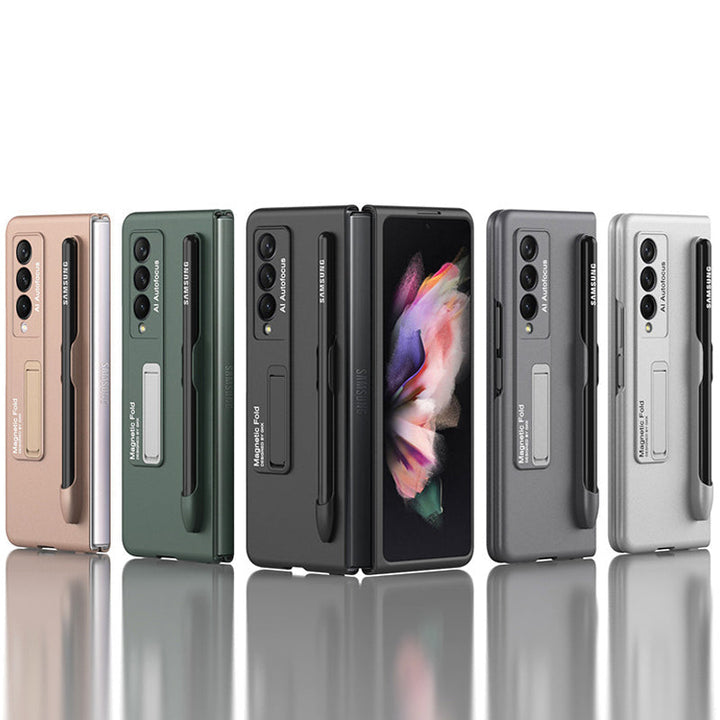 Skanto | Fashion Stativdeksel med Blyantlomme for Samsung Galaxy Z Fold 3