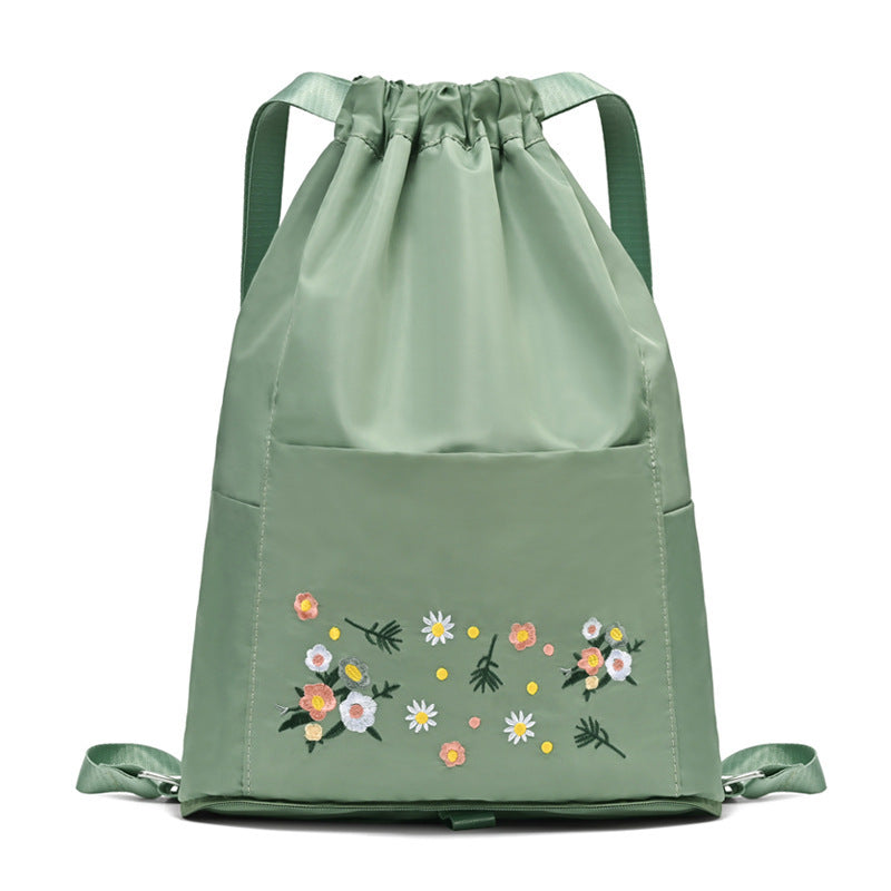 Skanto | Enkel brodert snorveske for yoga