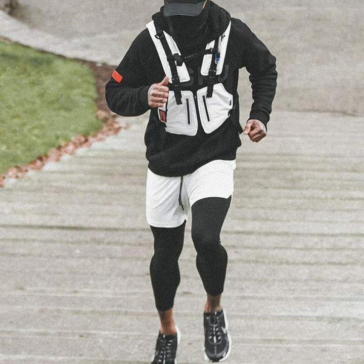 Skanto | Herre trening shorts med leggings