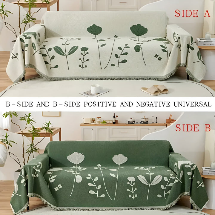 Skanto | Modern Bloom Vendbar Sofatrekk