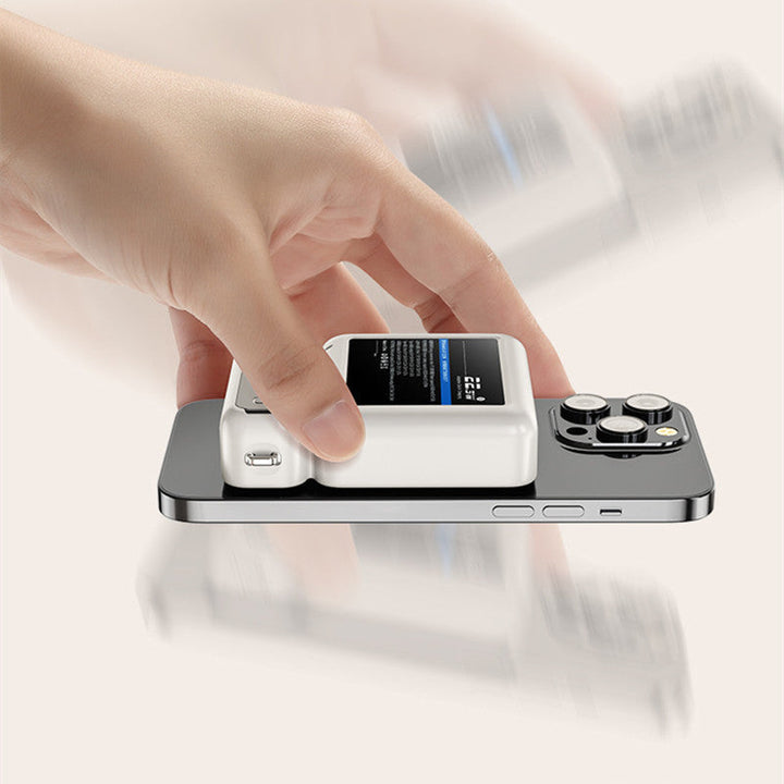 Skanto | 10000mAH Stor kapasitet Magnetisk ladende Power Bank