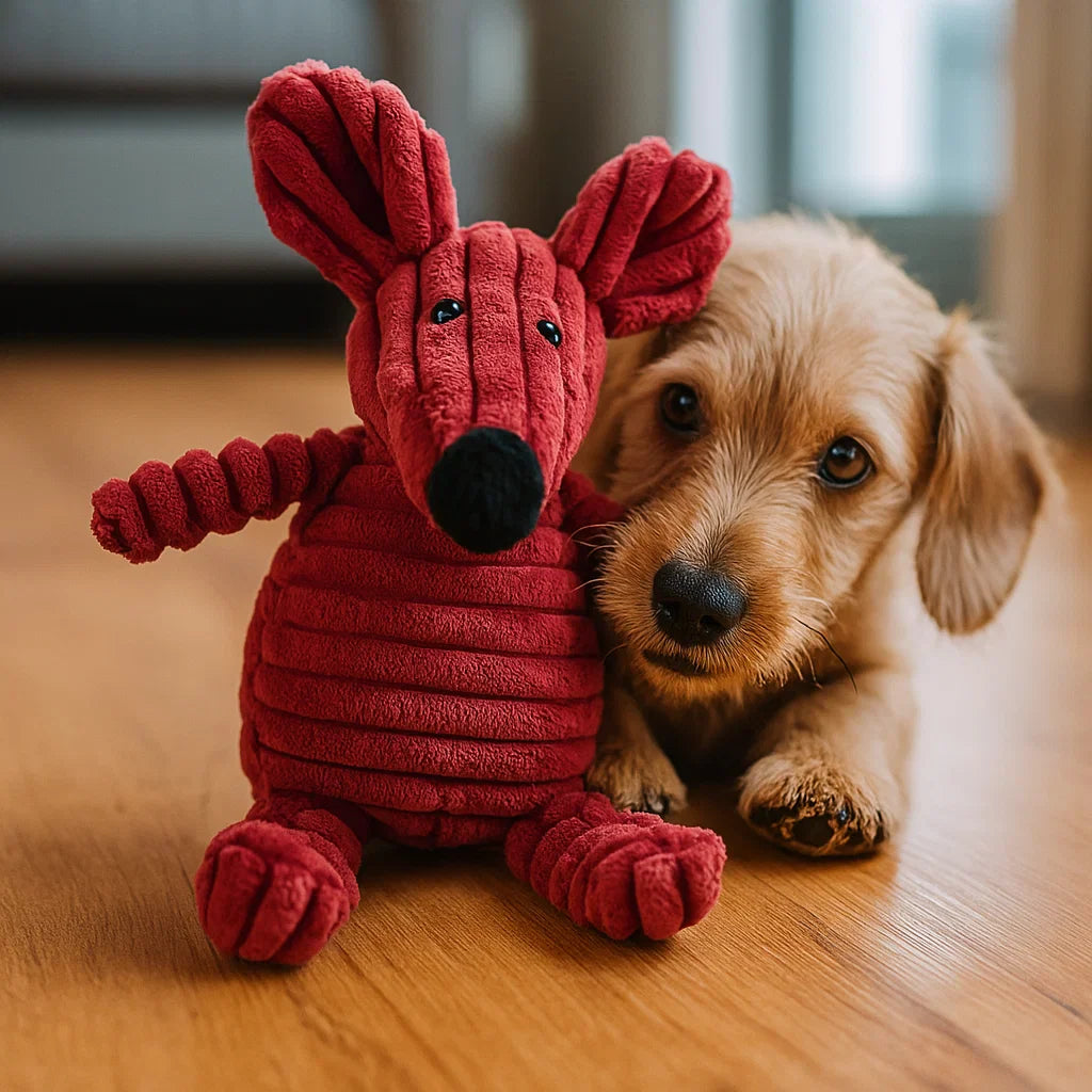 Skanto | Hundelek Plush Squeaky Chew Dyr
