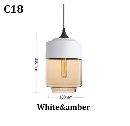 Skanto | EternaGlow Pendellampe laget av Glass og Tre | Elegant Design for Ditt Hjem