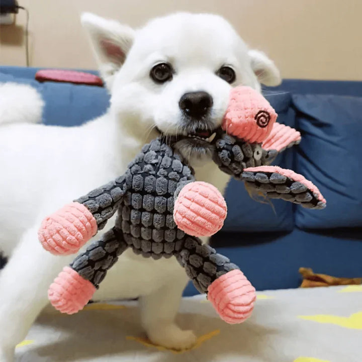 Robustes Hundespielzeug aus Plüsch | Bissfestes und langlebiges Design | Mehrere Modelle