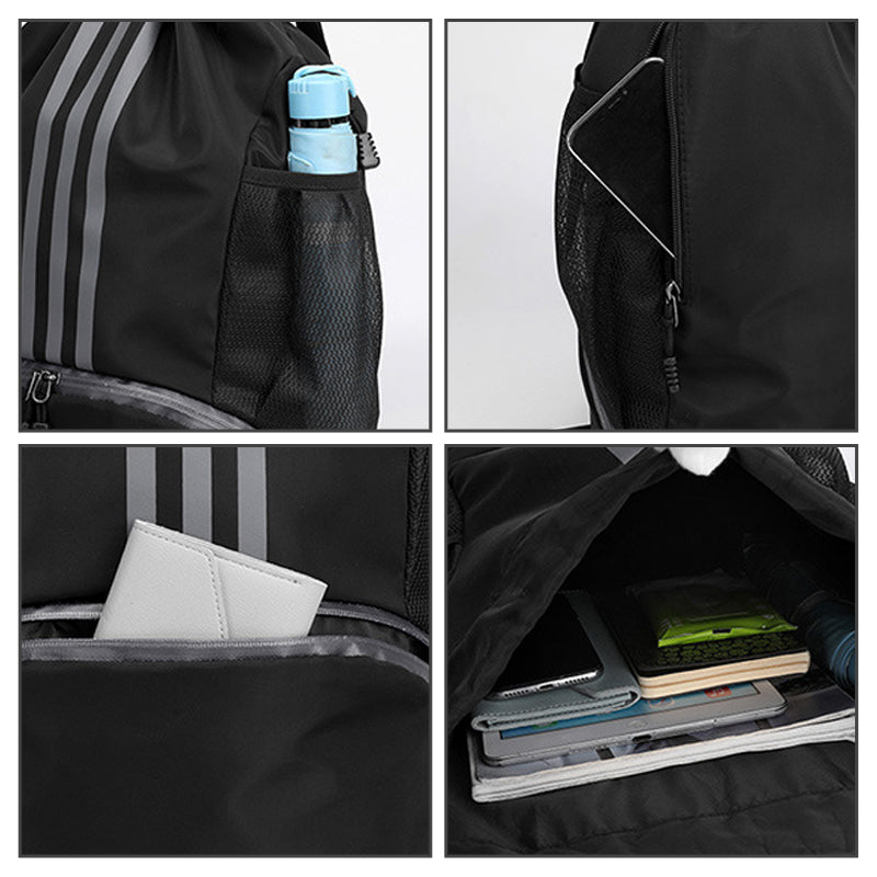 Sport bag laget av nylon med trekkord | Skanto
