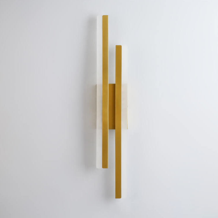 Skanto | LuxLine Moderne LED Vegglampe | Minimalistisk Design | Jern & Akryl | Dimmbar Lys