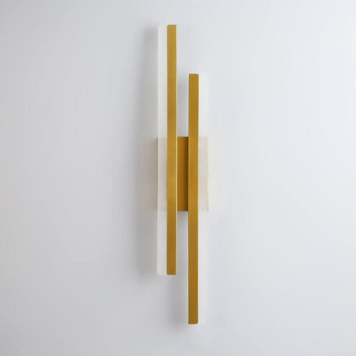 Skanto | LuxLine Moderne LED Vegglampe | Minimalistisk Design | Jern & Akryl | Dimmbar Lys